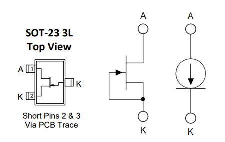 Linear Integrated Systems SST500 Current Regulating Diodes